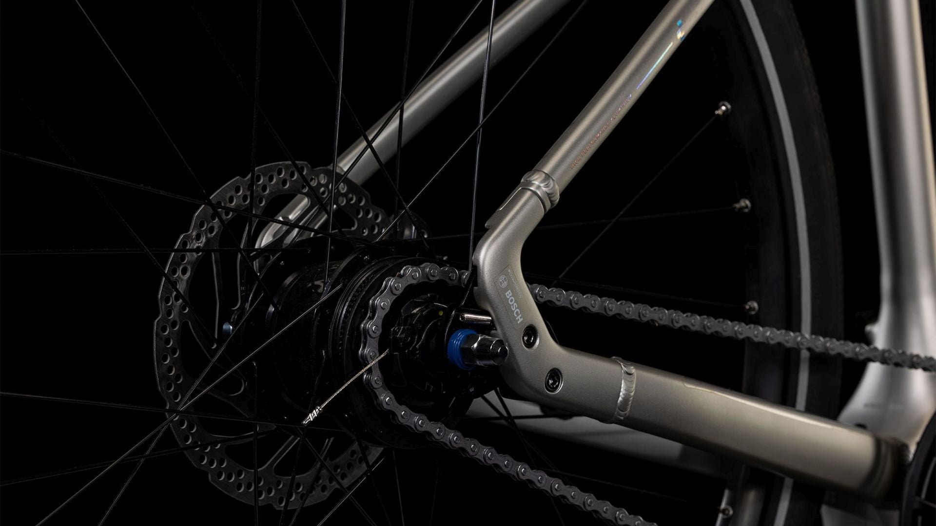 CUBE EDITOR HYBRID SLX 400X URBAN eBIKE 2025 SLEEKGREY' N 'SPECTRAL