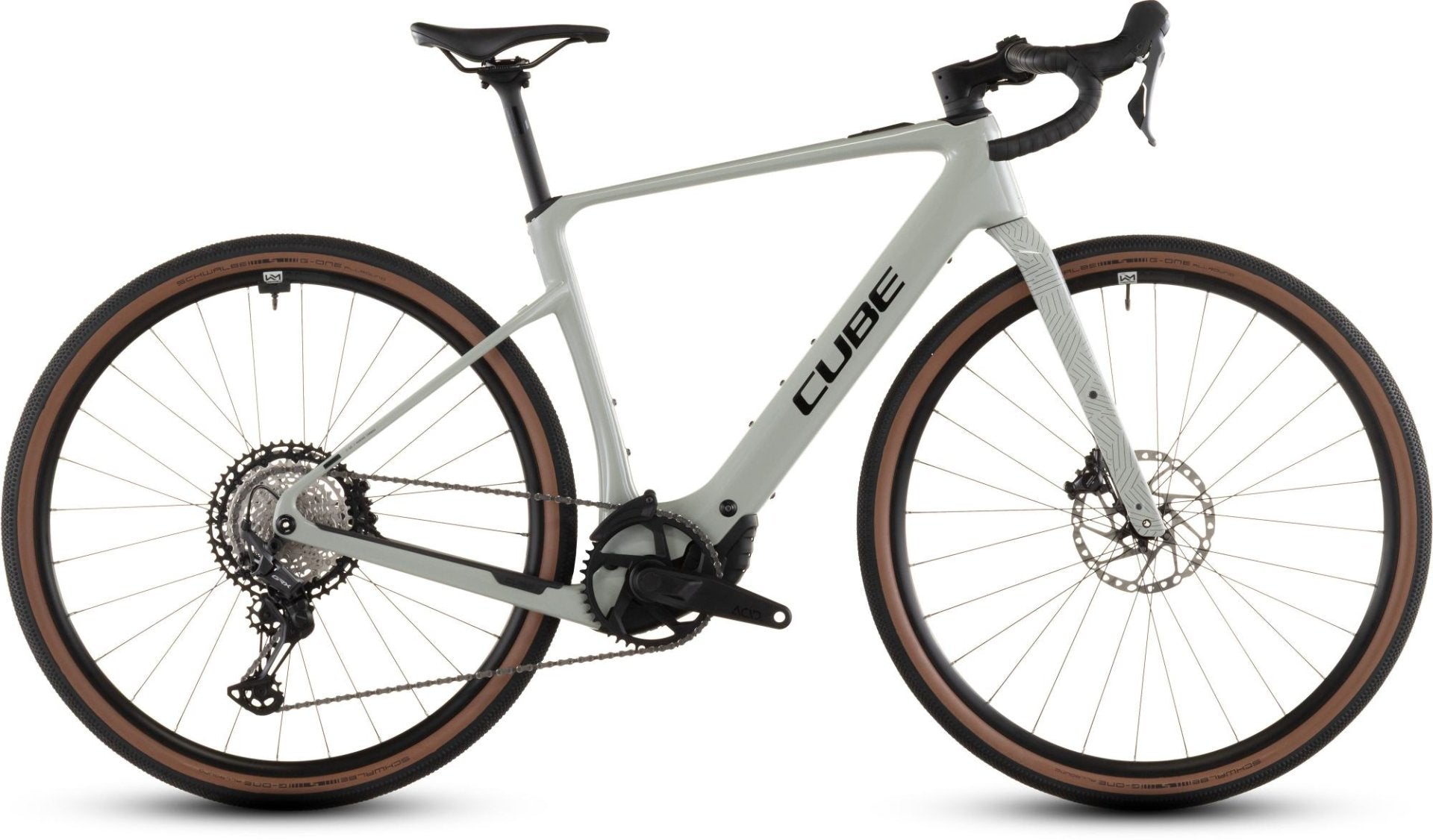 CUBE NUROAD HYBRID C:62 RACE 400X eGRAVEL BIKE 2026 REEDBEIGE' N 'BLACK