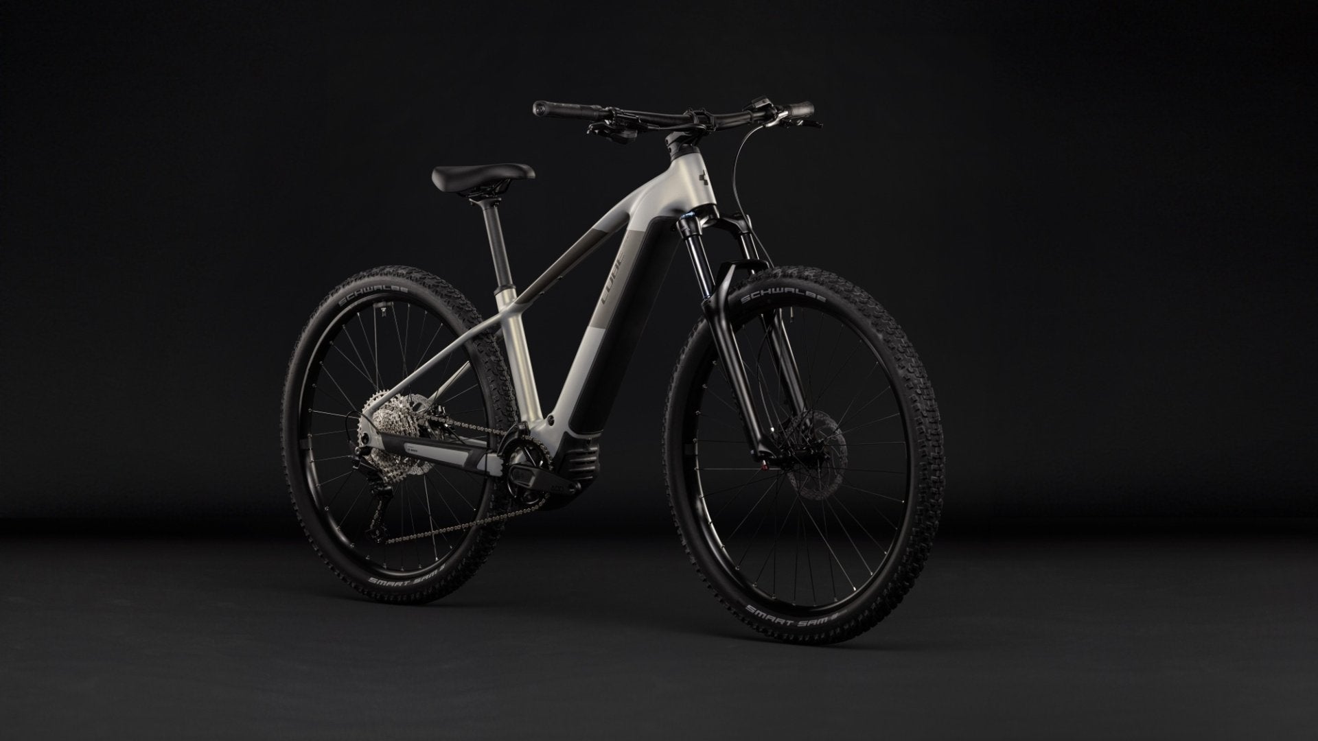 CUBE REACTION HYBRID ONE 720 HARDTAIL eMTB BIKE 2027 PEARLSILVER 'N' CHROME