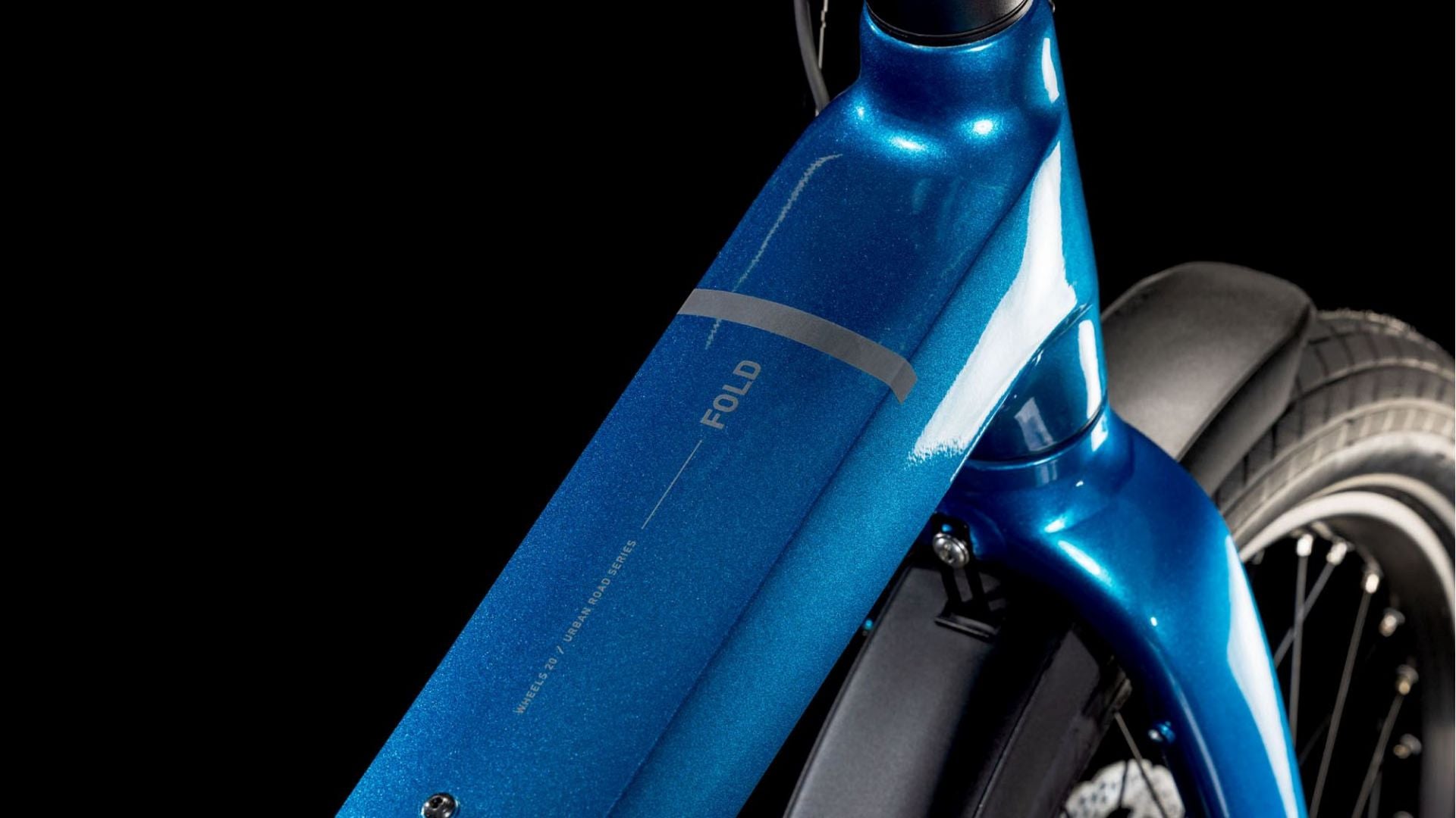 CUBE FOLD HYBRID COMFORT 500 eBIKE 2025 ELECTRICBLUE´ N ´REFLECT