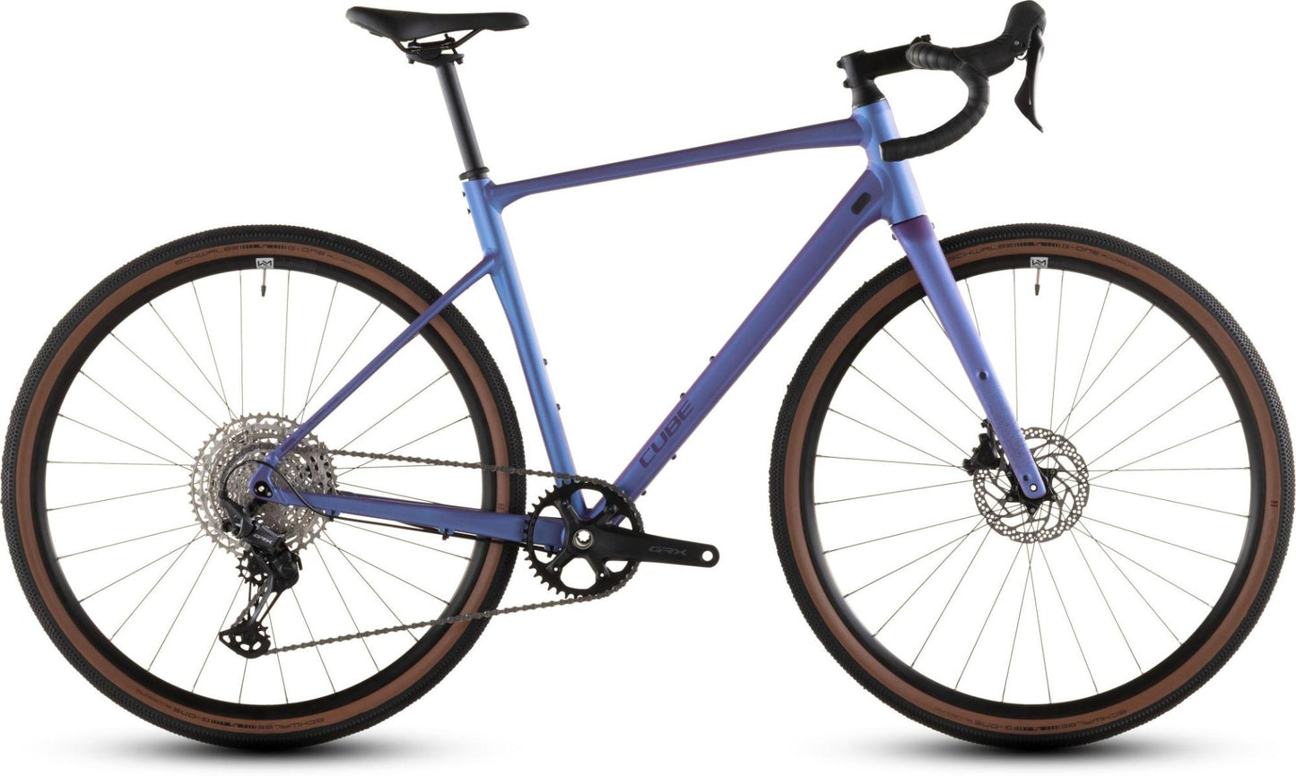CUBE NUROAD EX GRAVEL BIKE 2026 BLUEIRIS' N 'LILAC