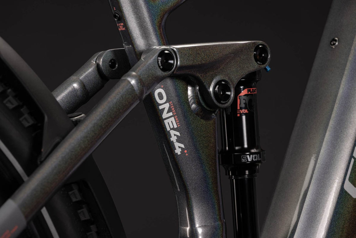CUBE STEREO HYBRID ONE44 SLX 800 eMTB BIKE 2027 PRISMASILVER 'N' GREY