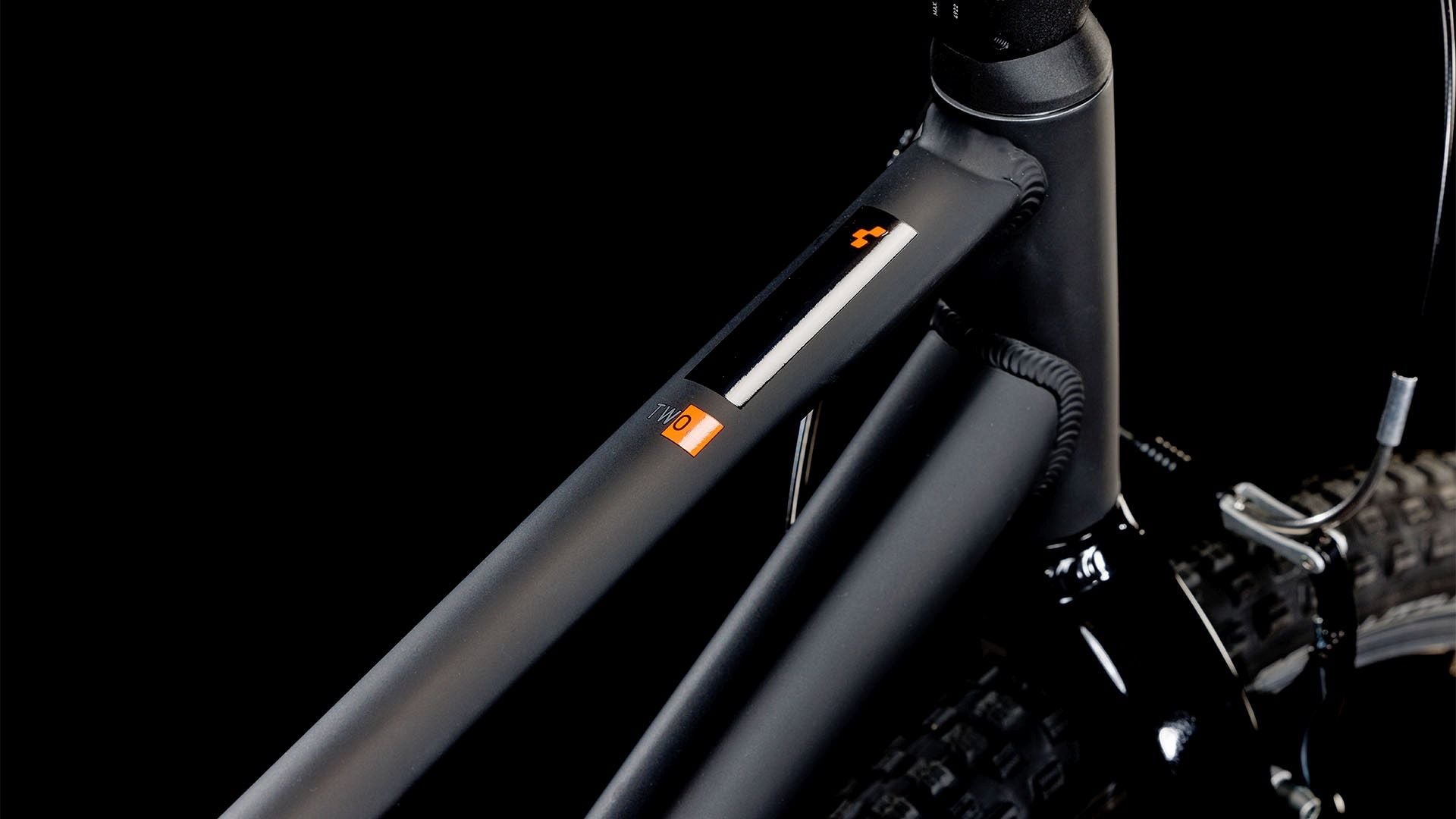 CUBE NUMOVE 240 KID'S MTB BIKE 2025 BLACK' N 'ORANGE