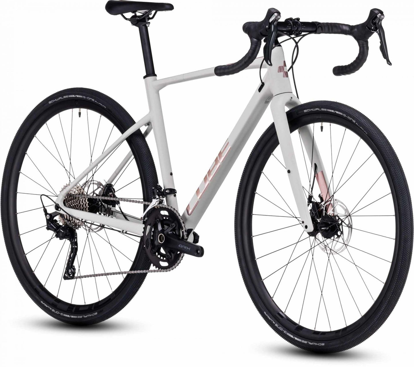 CUBE NUROAD WS GRAVEL BIKE 2023 LIGHTGREY 'N' ROSE