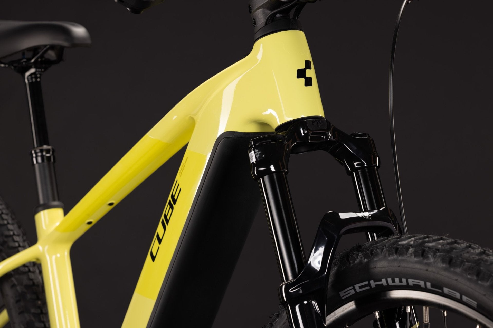 CUBE REACTION HYBRID RACE 800 eMTB BIKE 2027 BANANASPLIT 'N' BLACK
