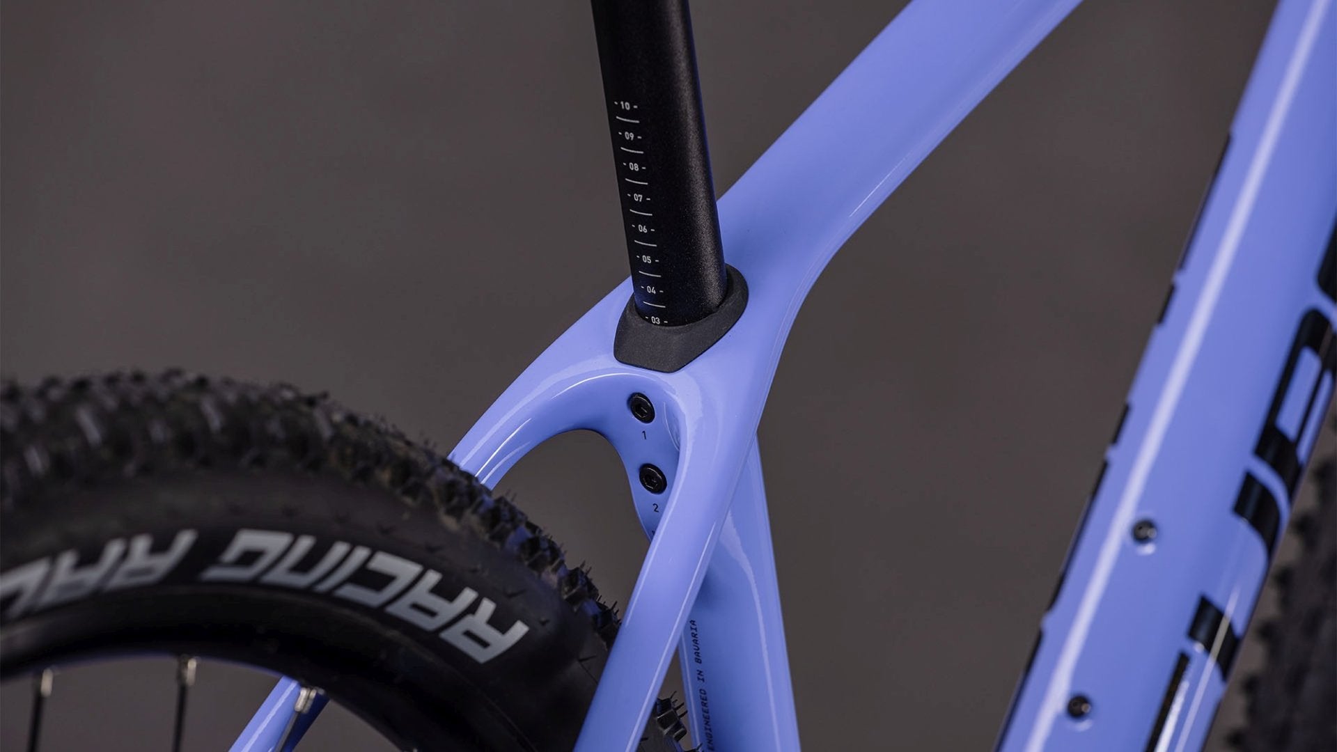 CUBE REACTION C:62 ONE HARDTAIL MTB BIKE 2026 LUCIDLILAC' N 'BLACK