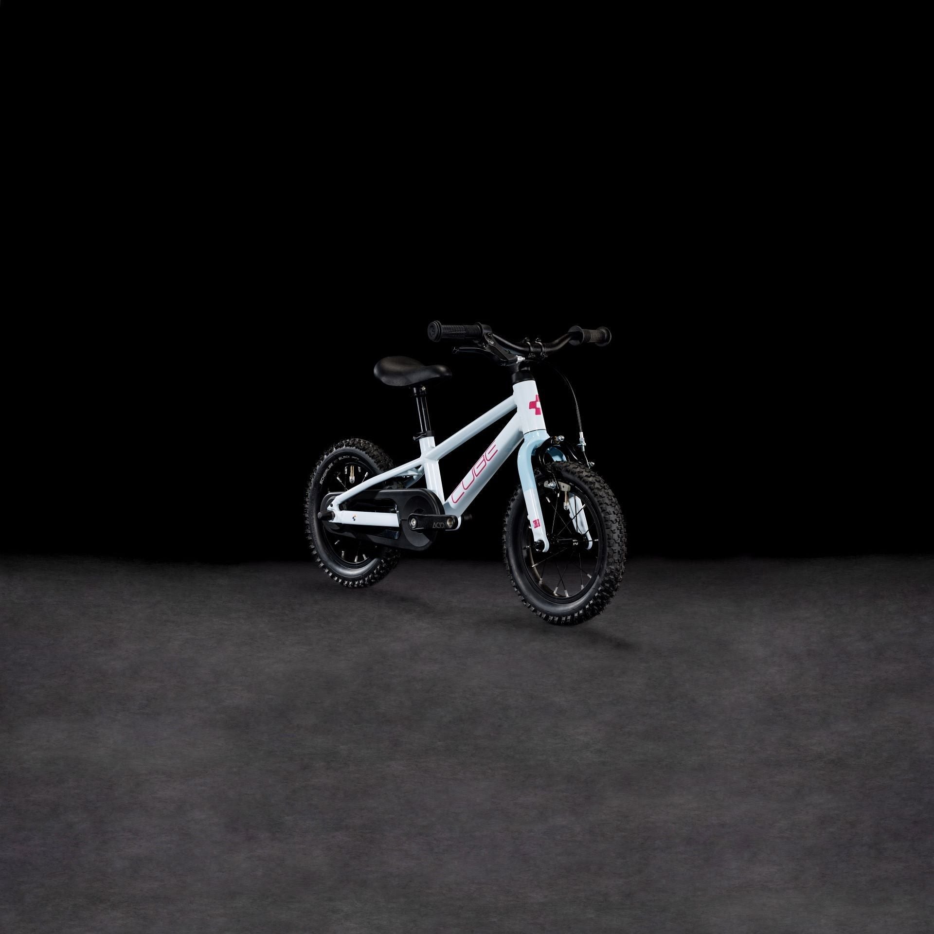 CUBE NUMOVE 120 RT KID'S MTB BIKE 2025 FLASHWHITE' N 'PINK
