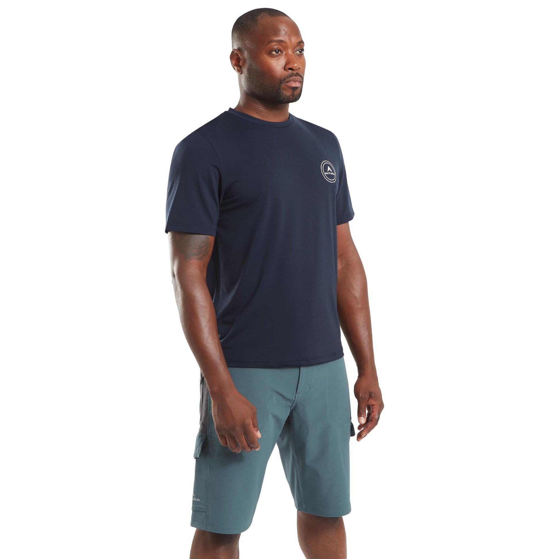 ALTURA DALES TECH TEE NAVY