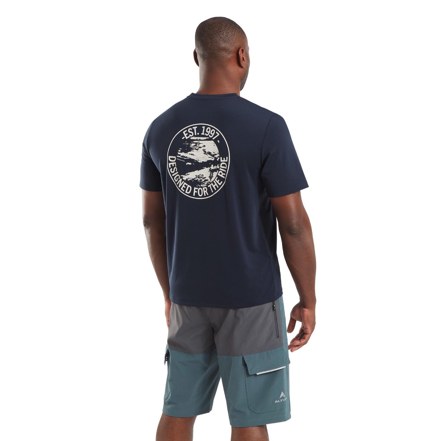 ALTURA DALES TECH TEE NAVY