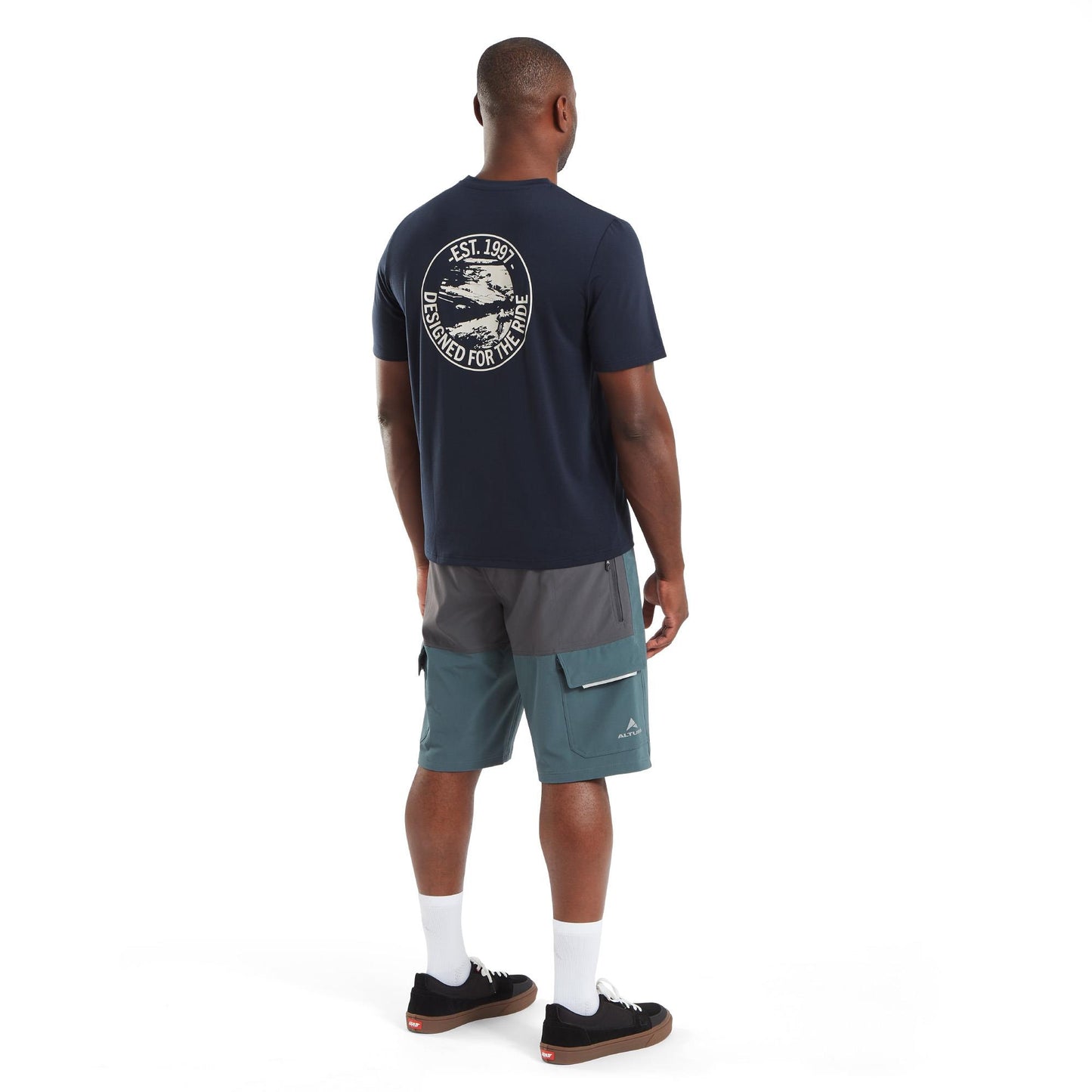 ALTURA DALES TECH TEE NAVY
