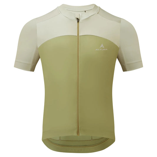 ALTURA AIRSTREAM MEN'S SHORT SLEEVE CYCLING JERSEY OLIVE