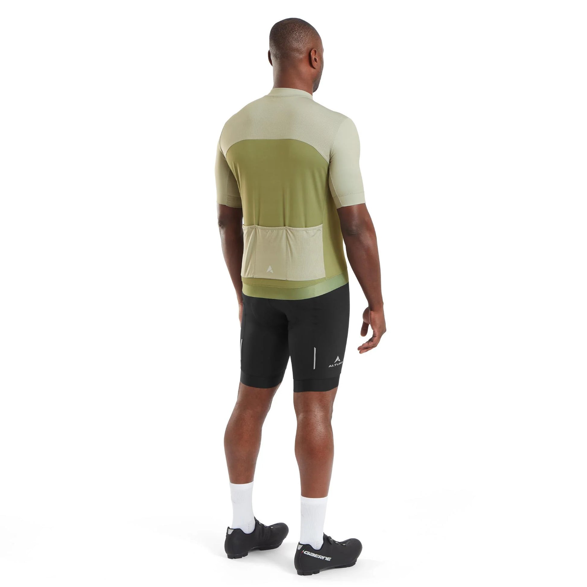 ALTURA AIRSTREAM MEN'S SHORT SLEEVE CYCLING JERSEY OLIVE