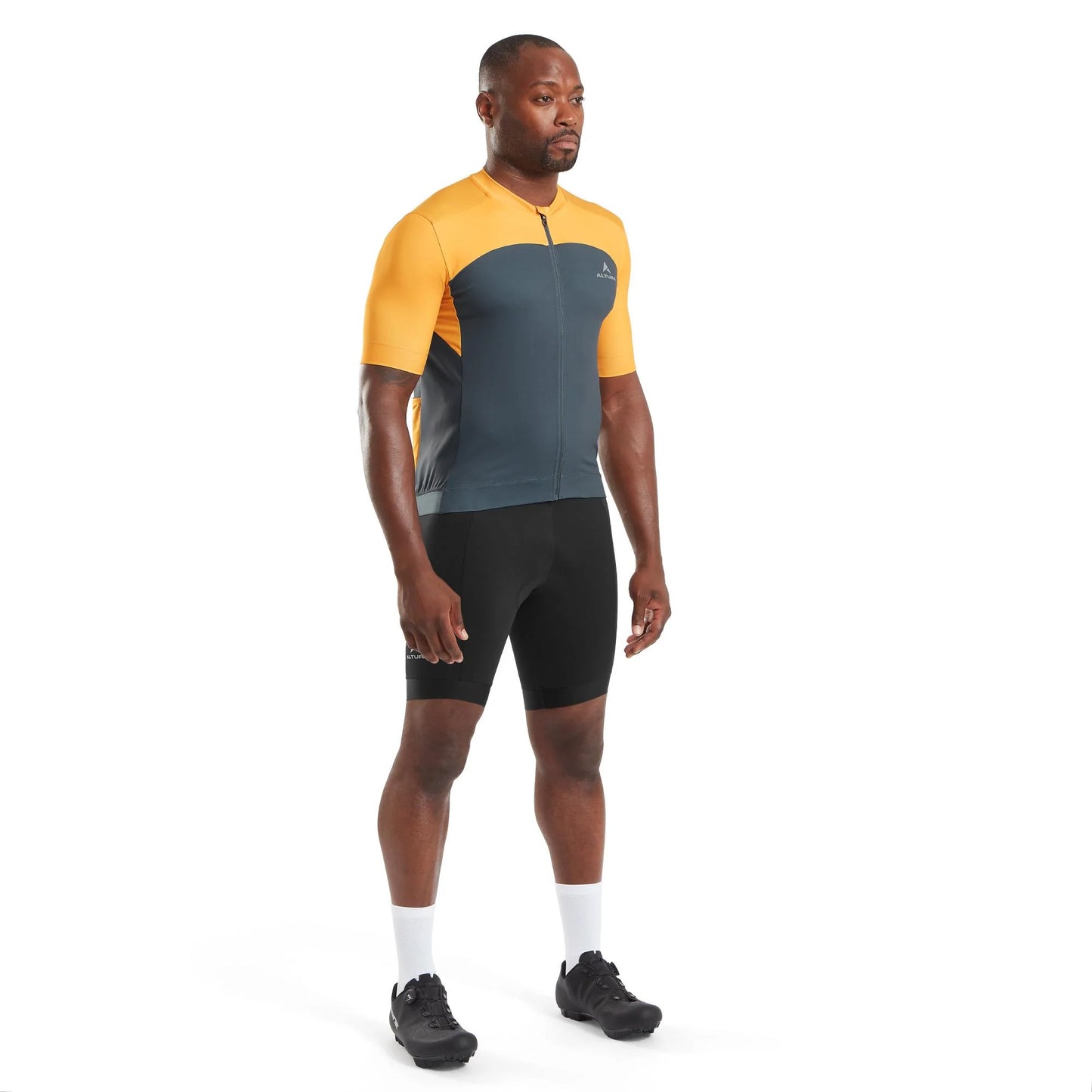 ALTURA AIRSTREAM MEN'S SHORT SLEEVE CYCLING JERSEY SLATE GREY