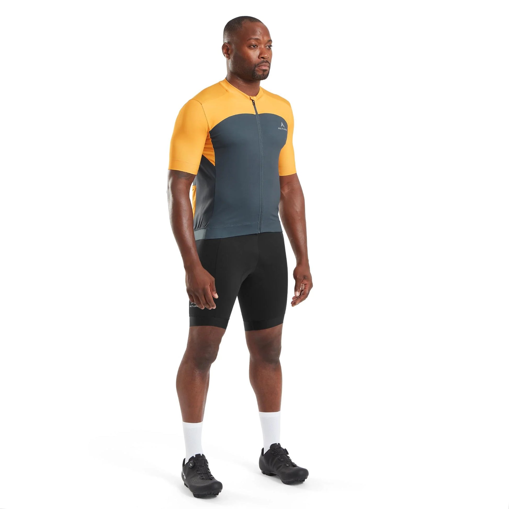 ALTURA AIRSTREAM MEN'S SHORT SLEEVE CYCLING JERSEY SLATE GREY