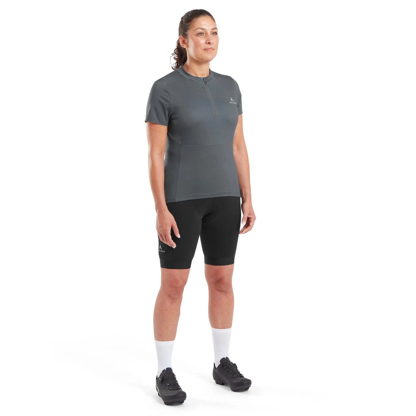 ALTURA AIRSTREAM WOMEN'S SHORT SLEEVE CYCLING JERSEY SLATE GREY