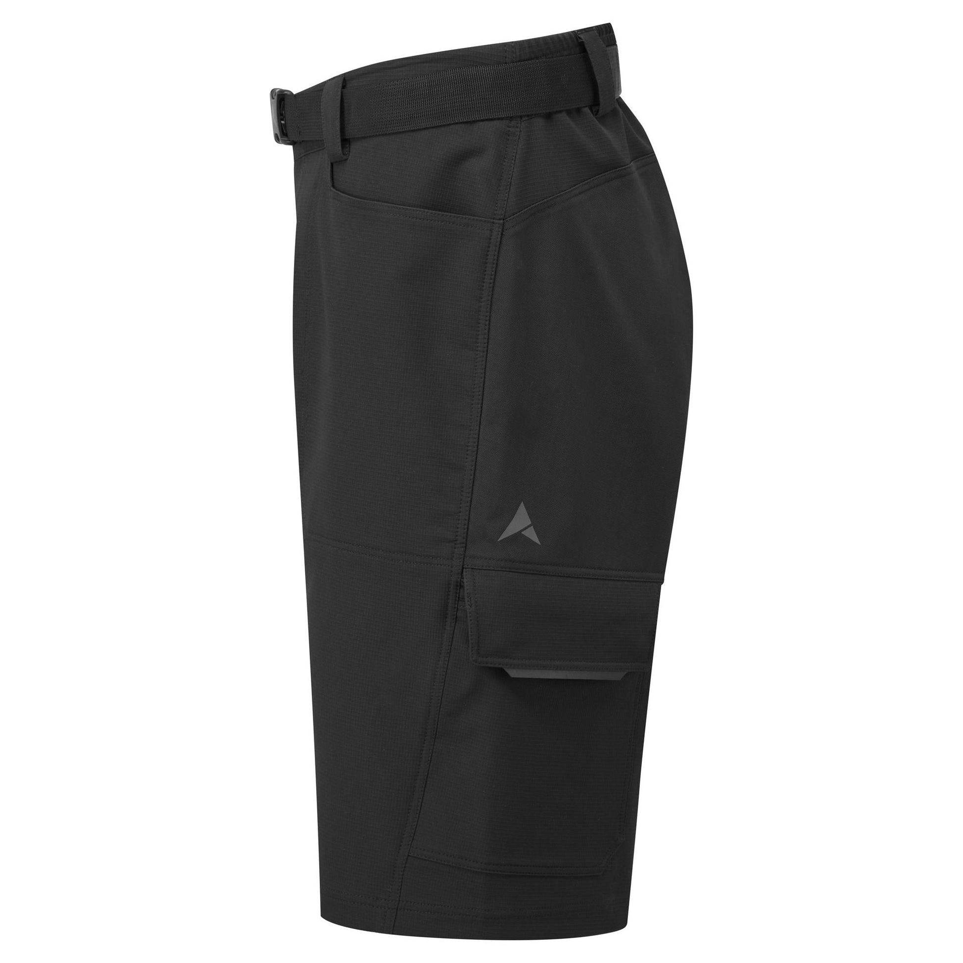 ALTURA ESKER CARGO BAGGY SHORTS + LINER BLACK