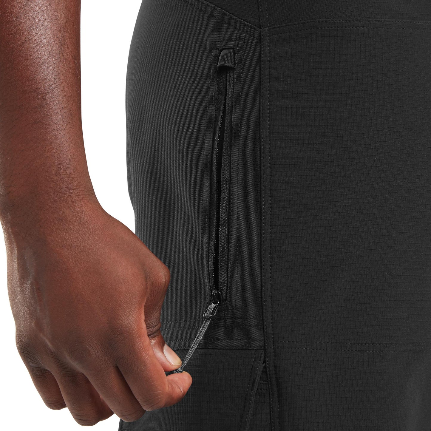 ALTURA ESKER CARGO BAGGY SHORTS + LINER BLACK