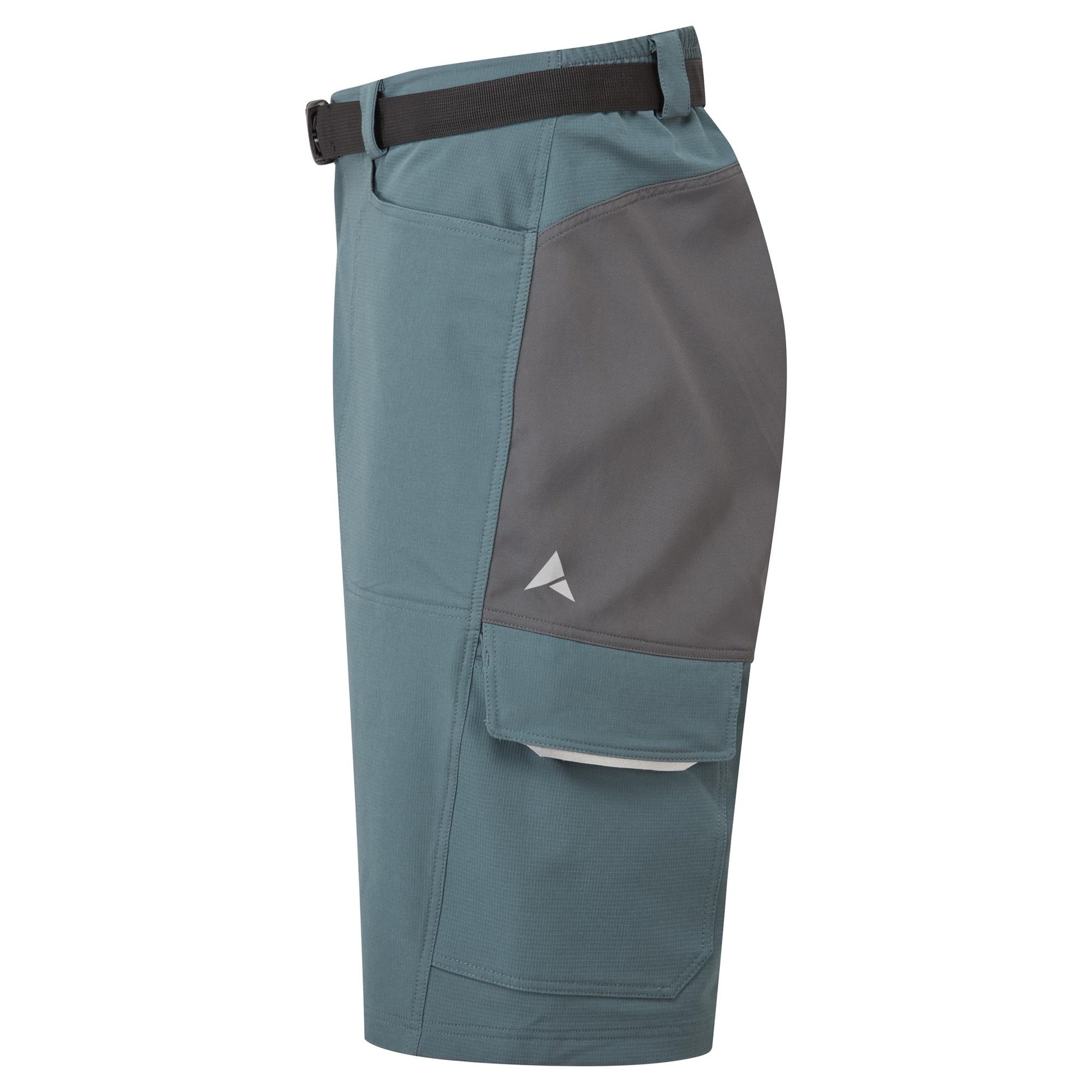 ALTURA ESKER CARGO BAGGY SHORTS + LINER BRICK SLATE GREY