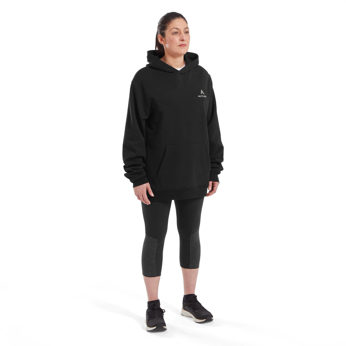 ALTURA DFTR UNISEX HOODIE BLACK