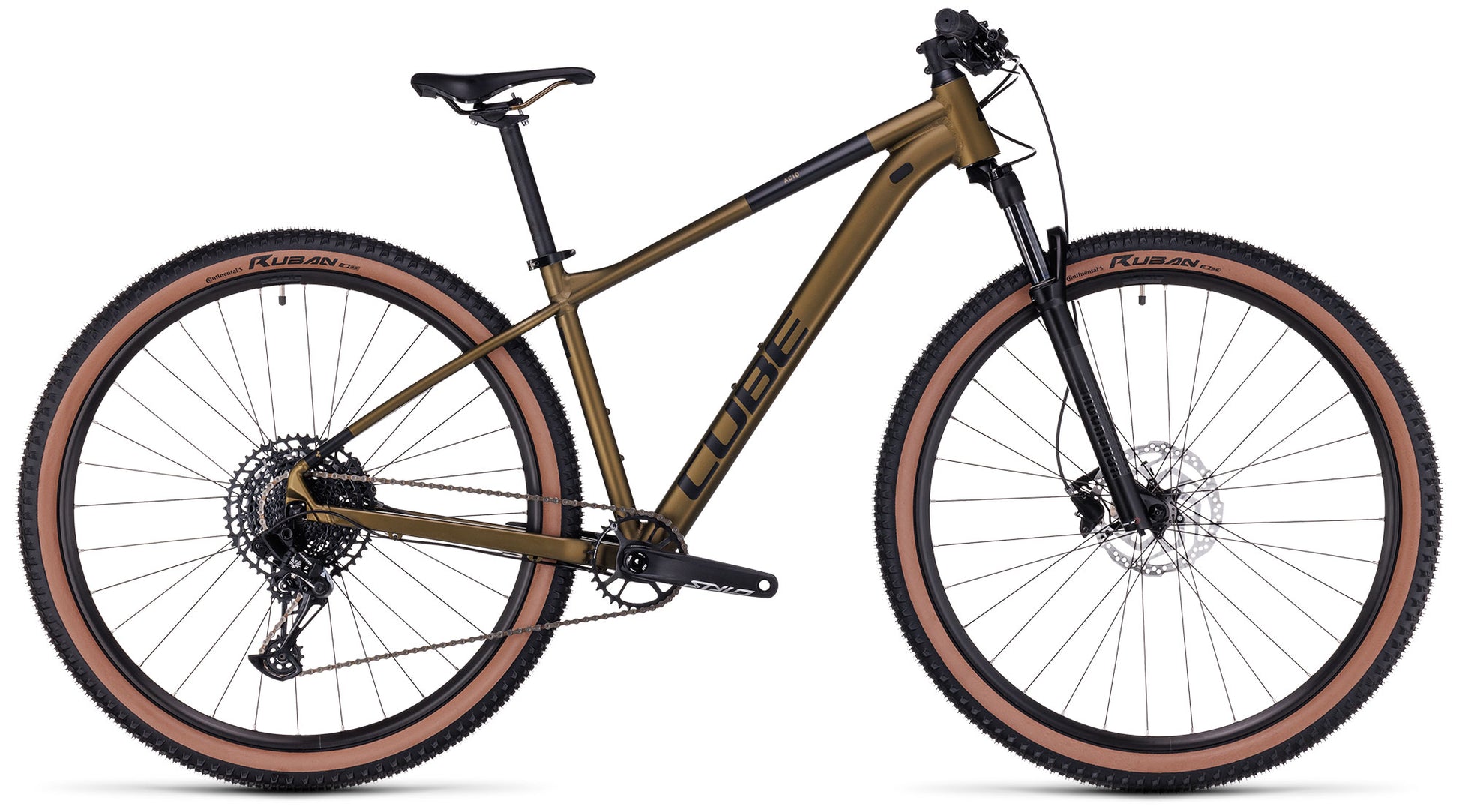 CUBE ACID HARDTAIL MTB BIKE 2023 - METALOLIVE´N´BLACK