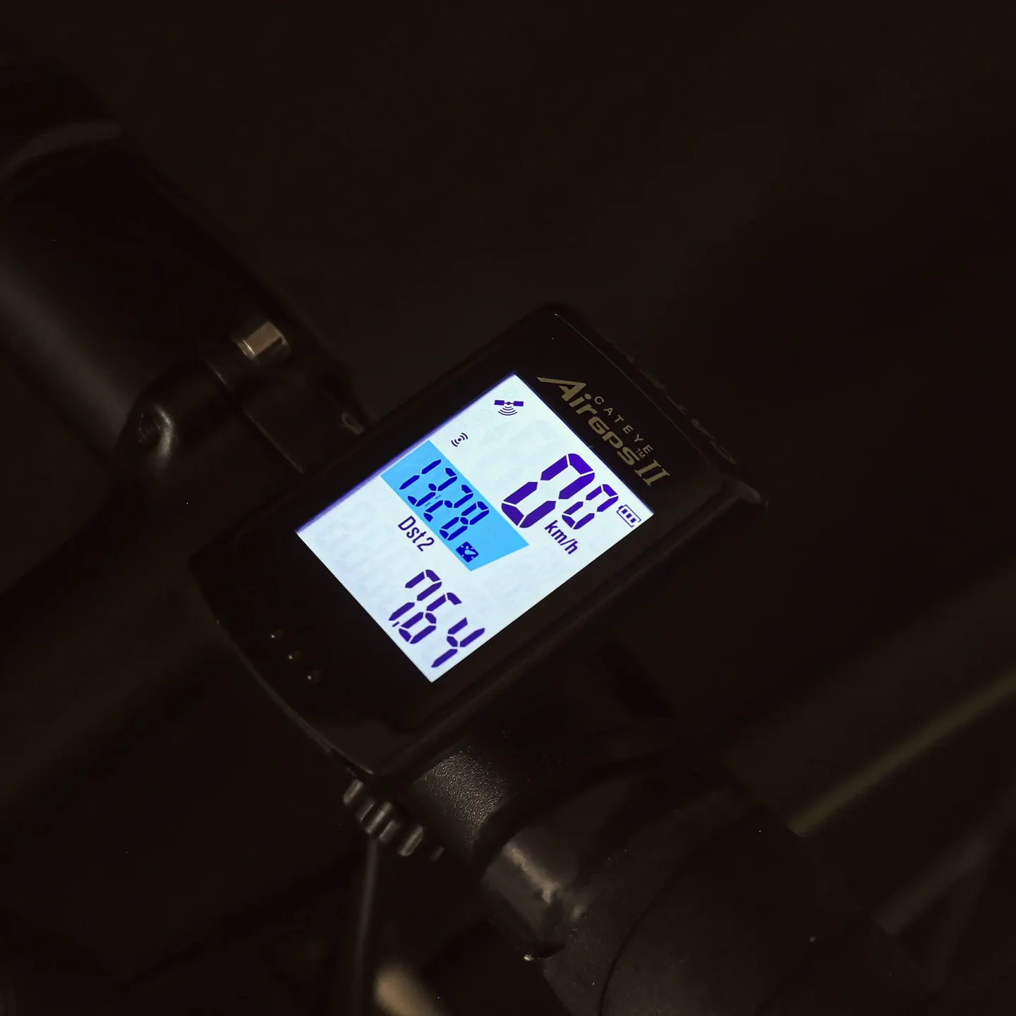 CATEYE AIR GPS 2 CYCLE COMPUTER WITH CADENCE SENSOR
