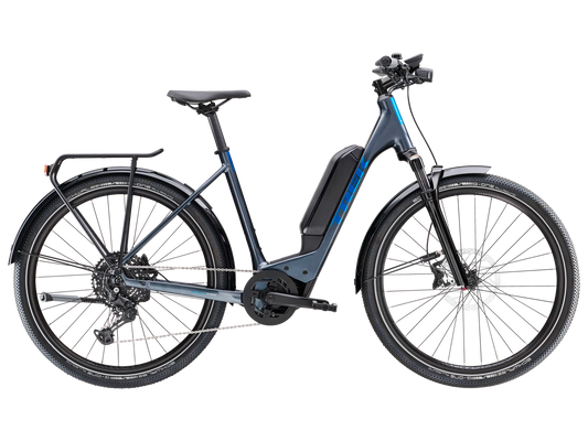 TREK ALLANT+ 6 LOWSTEP 545WH ELECTRIC HYBRID BIKE 2025 GALACTIC GREY