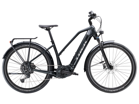 TREK ALLANT+ 7 STAGGER GEN 2 ELECTRIC HYBRID BIKE 2024 - LITHIUM GREY