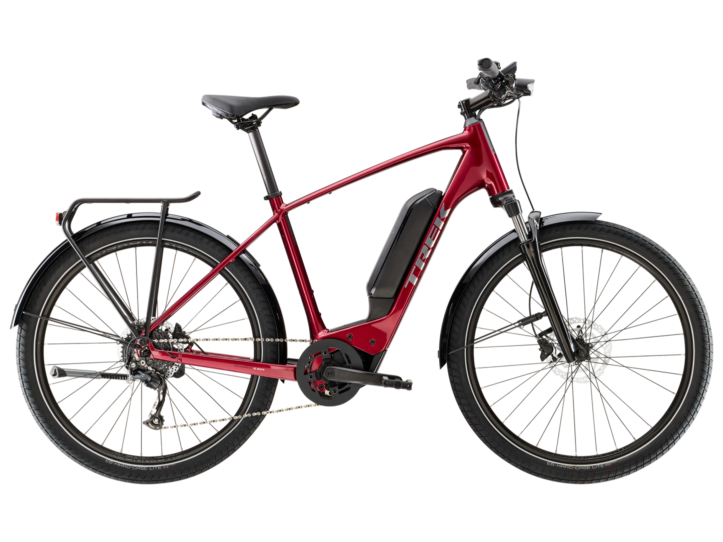 TREK ALLANT+ 5 725WH ELECTRIC HYBRID BIKE 2023 - RAGE RED