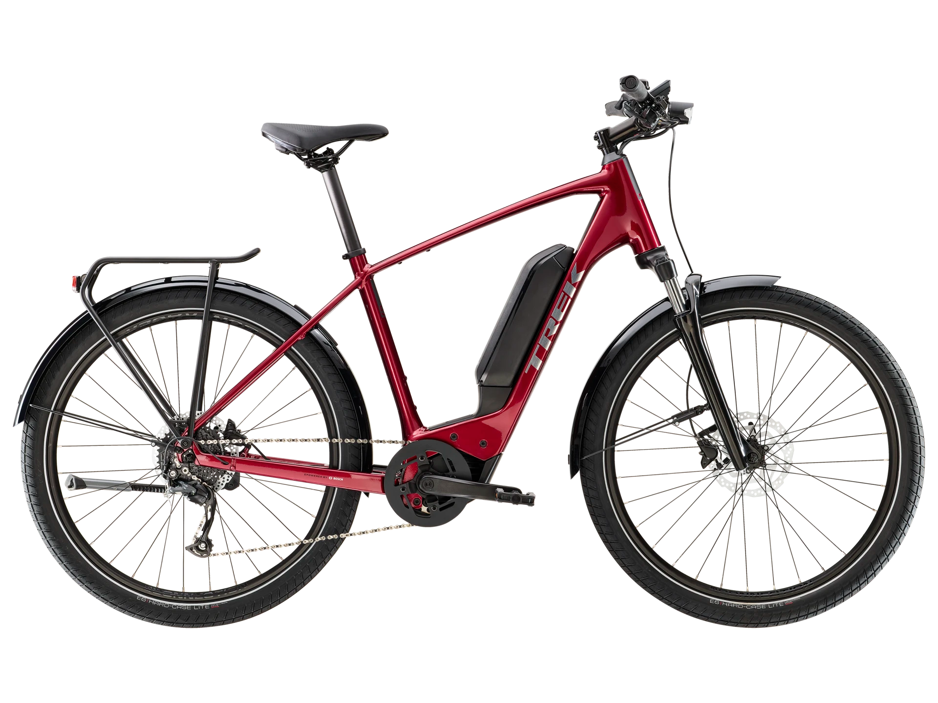 TREK ALLANT+ 5 725WH ELECTRIC HYBRID BIKE 2023 - RAGE RED