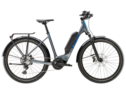TREK ALLANT+ 6 LOWSTEP 725WH ELECTRIC HYBRID BIKE 2023 - GALACTIC GREY