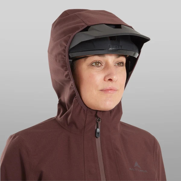 ALTURA ESKER WOMEN'S WATERPROOF JACKET BURGUNDY