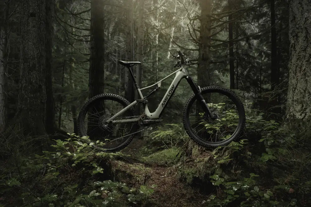 AMFLOW PR CARBON FULL SUSPENSION eMTB BIKE 2027 MOSS-GREEN