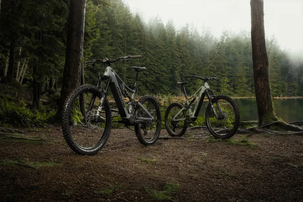 AMFLOW PR CARBON FULL SUSPENSION eMTB BIKE 2027 MOSS-GREEN