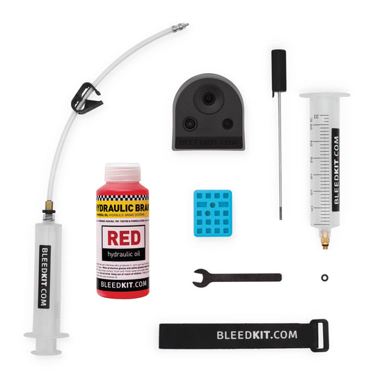 BLEEDKIT PREMIUM + BRAKE FLUID RED FOR SHIMANO 2012+ BRAKES