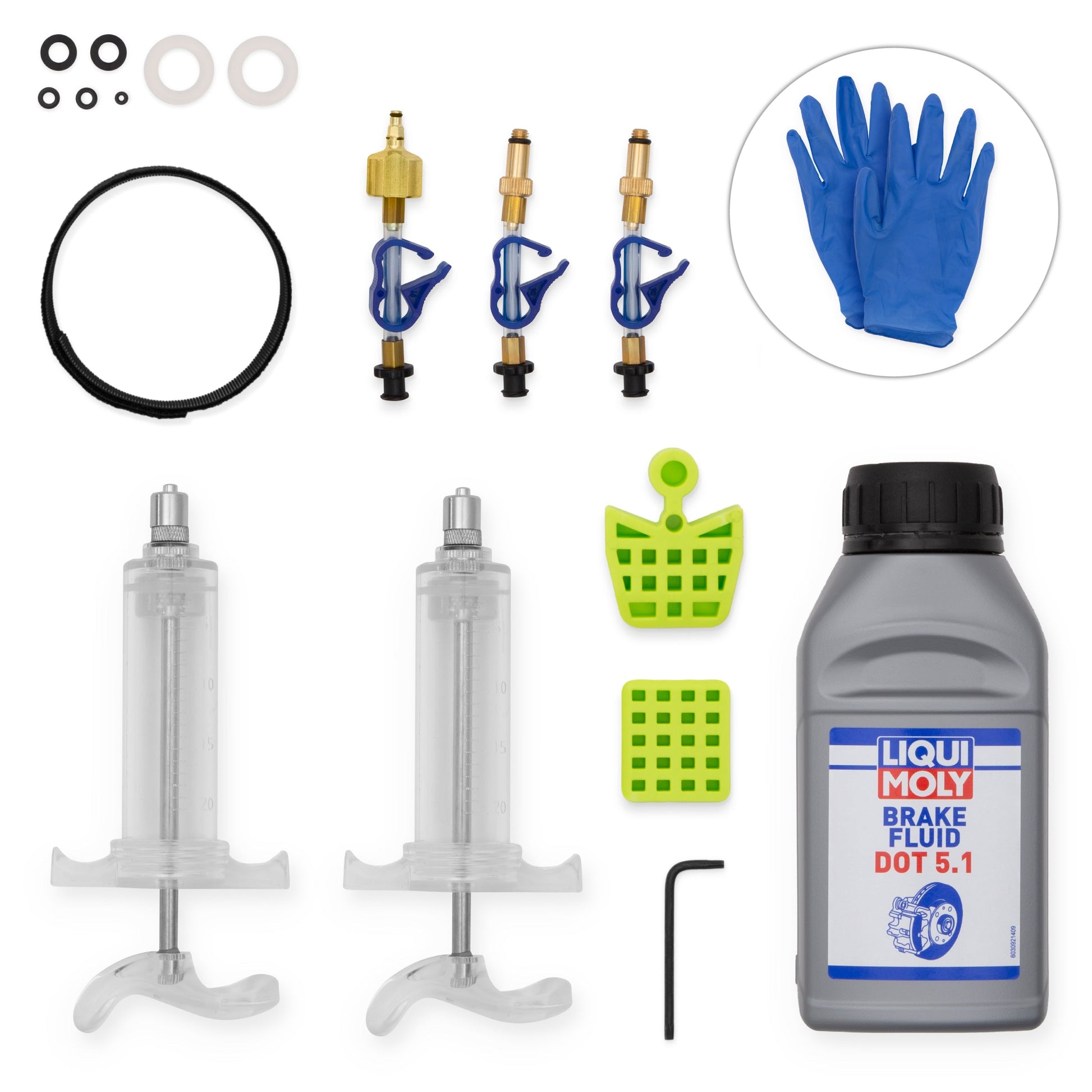 BLEEDKIT WORKSHOP DOT BLEED KIT FOR SRAM HYDRAULIC BRAKES