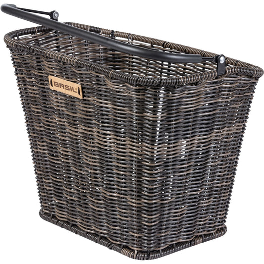 BASIL BREMEN RATTAN LOOK KF FRONT BASKET