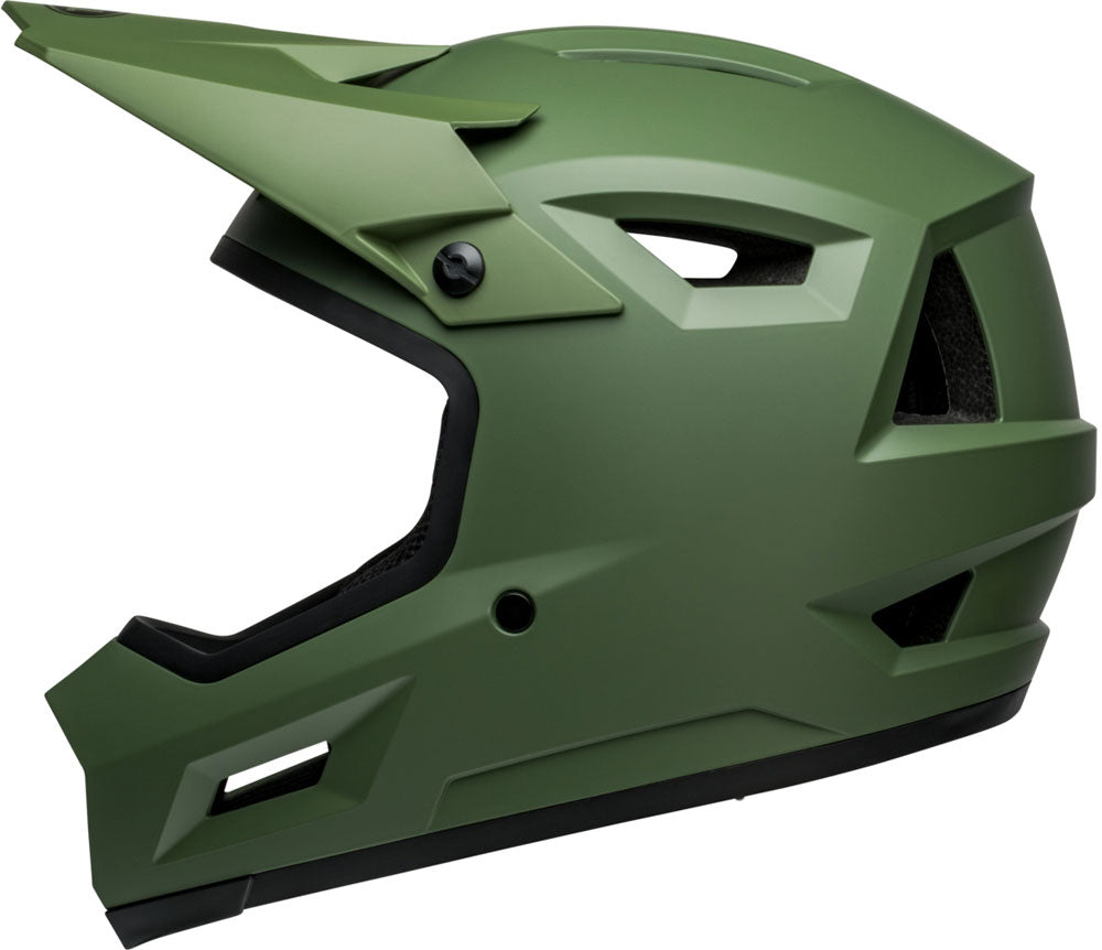 BELL SANCTION 2 MTB FULL FACE HELMET - MATTE DARK GREEN