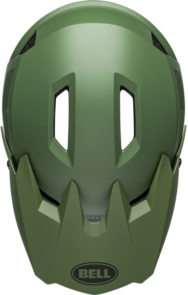 BELL SANCTION 2 MTB FULL FACE HELMET - MATTE DARK GREEN