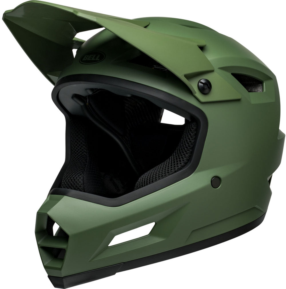 BELL SANCTION 2 MTB FULL FACE HELMET - MATTE DARK GREEN