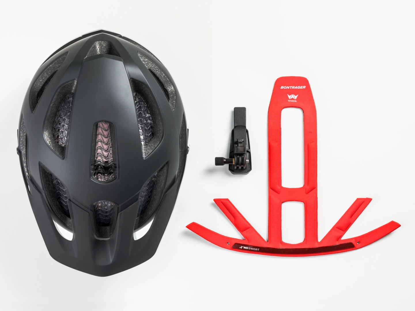 BONTRAGER BLAZE WAVECEL MOUNTAIN BIKE HELMET BLACK/DARK GREY