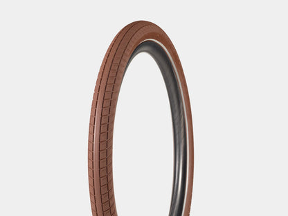 BONTRAGER E6 HARD-CASE LITE 27.5x2.40 E-BIKE TYRE NATURAL/REFLECTIVE