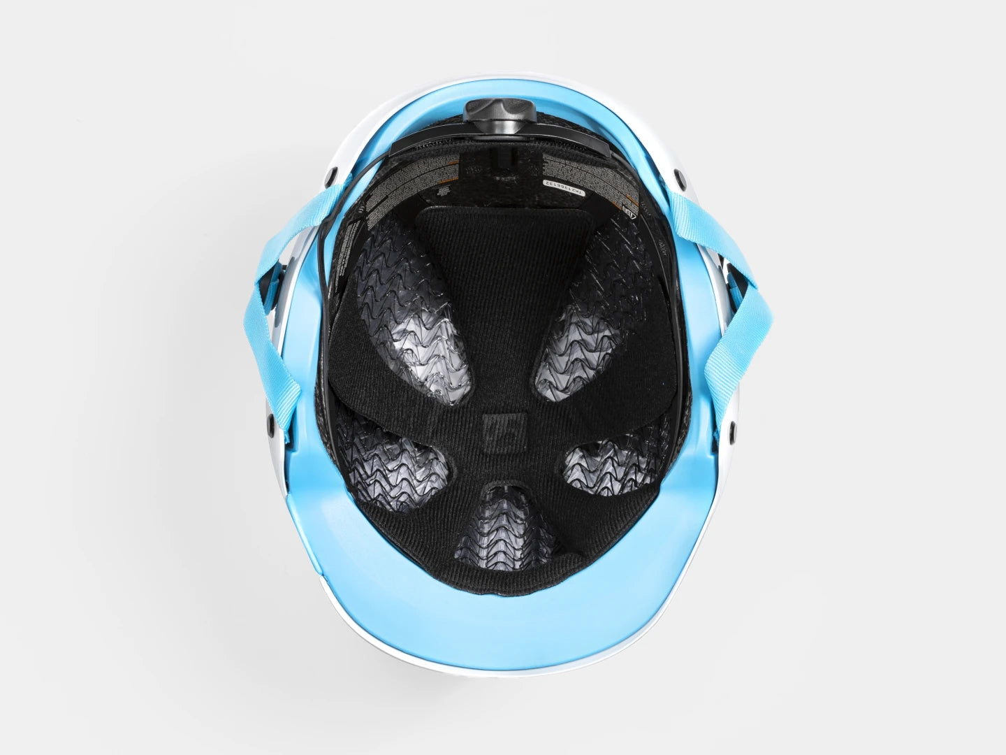 BONTRAGER JET WAVECEL UNI-SIZE KID'S HELMET WHITE/AZURE