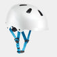 BONTRAGER JET WAVECEL UNI-SIZE CHILDREN'S  BIKE HELMET - WHITE/AZURE