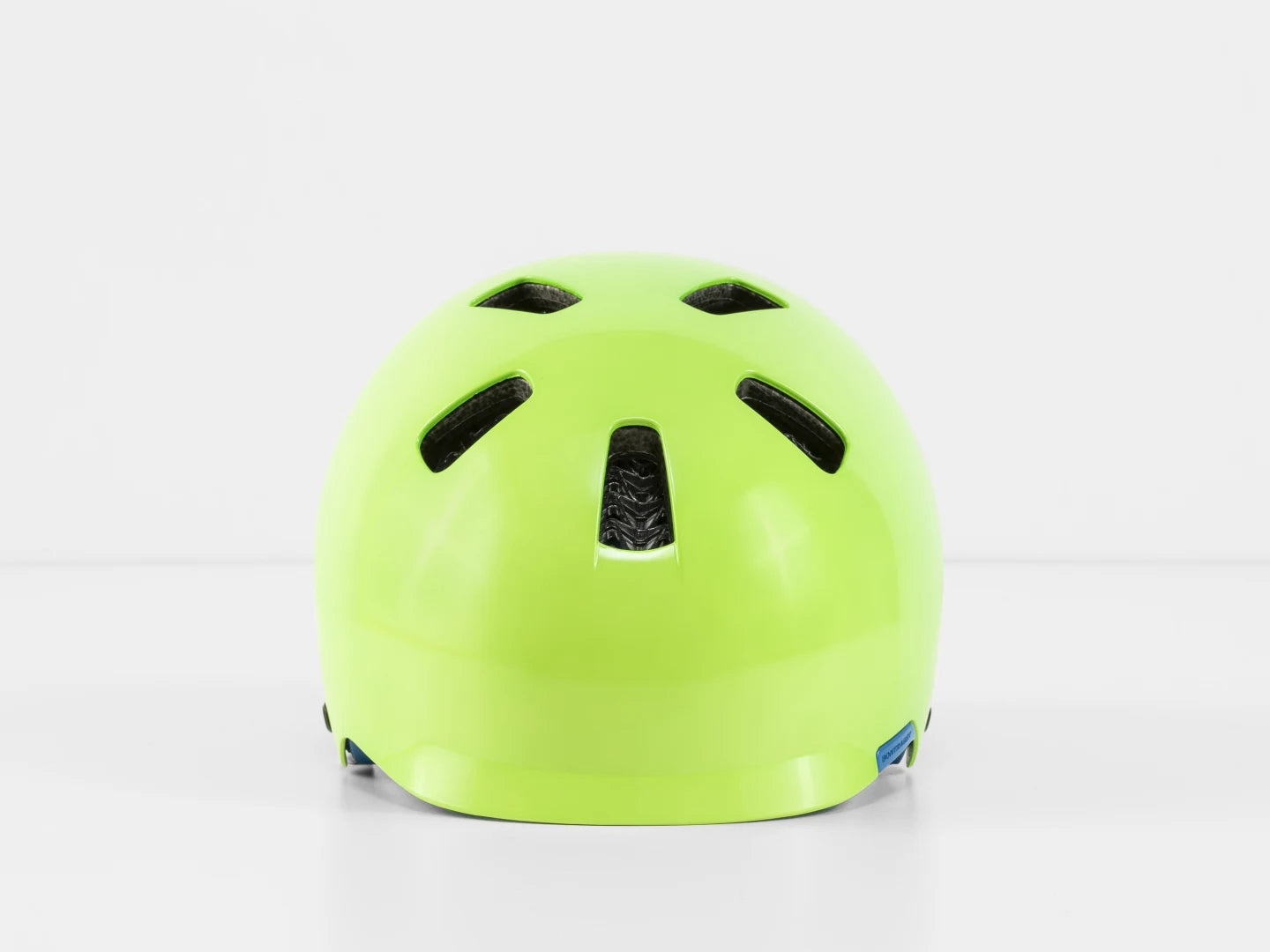 BONTRAGER JET WAVECEL UNI-SIZE YOUTH BIKE HELMET - VIS GREEN/ROYAL