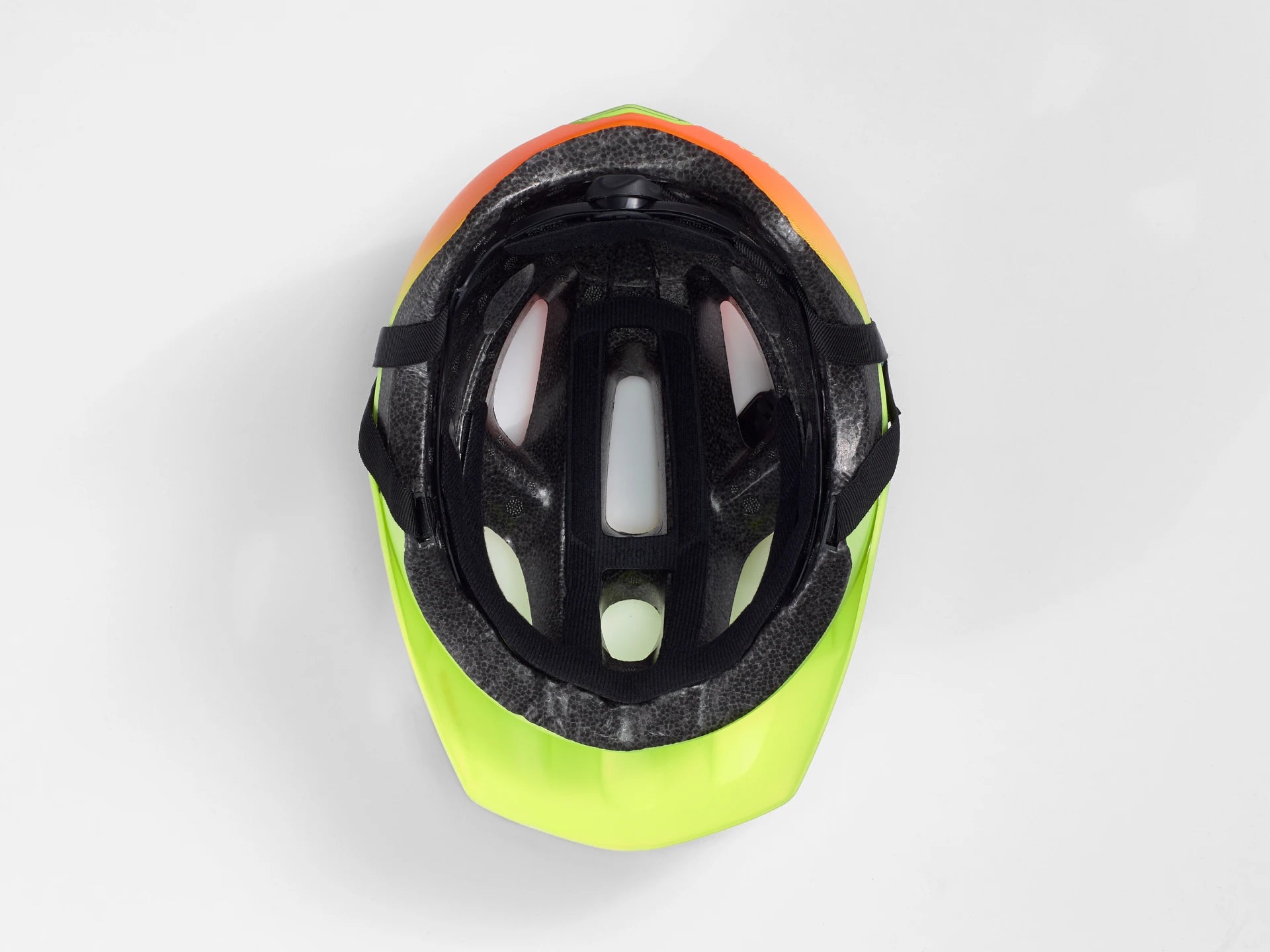 Black and outlet orange bike helmet