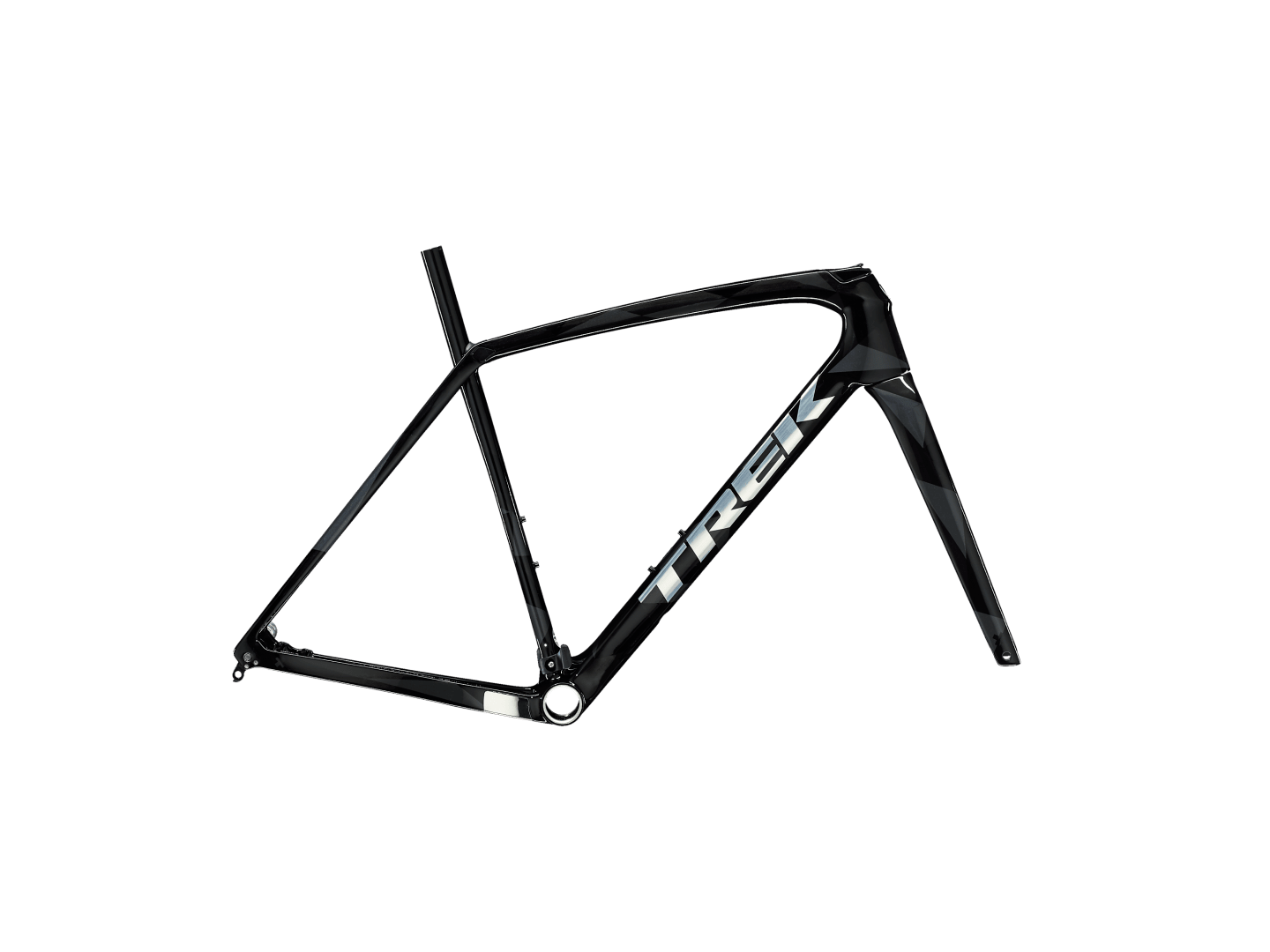 TREK BOONE DISC CROSS FRAMESET 2024 - CARBON SMOKE/LITHIUM GREY/TREK BLACK