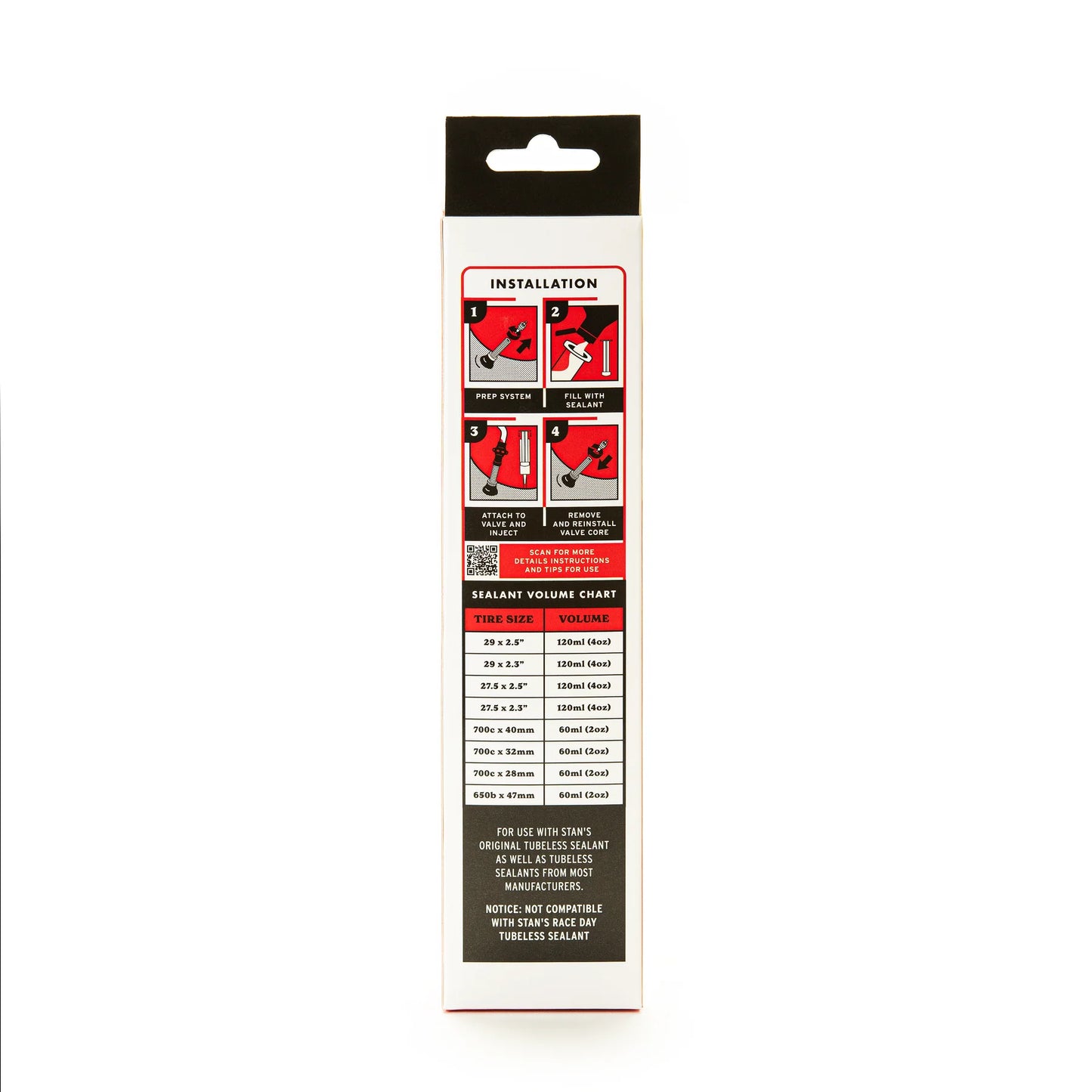 STAN'S UNIVERSAL TUBELESS TYRE SEALANT INJECTOR