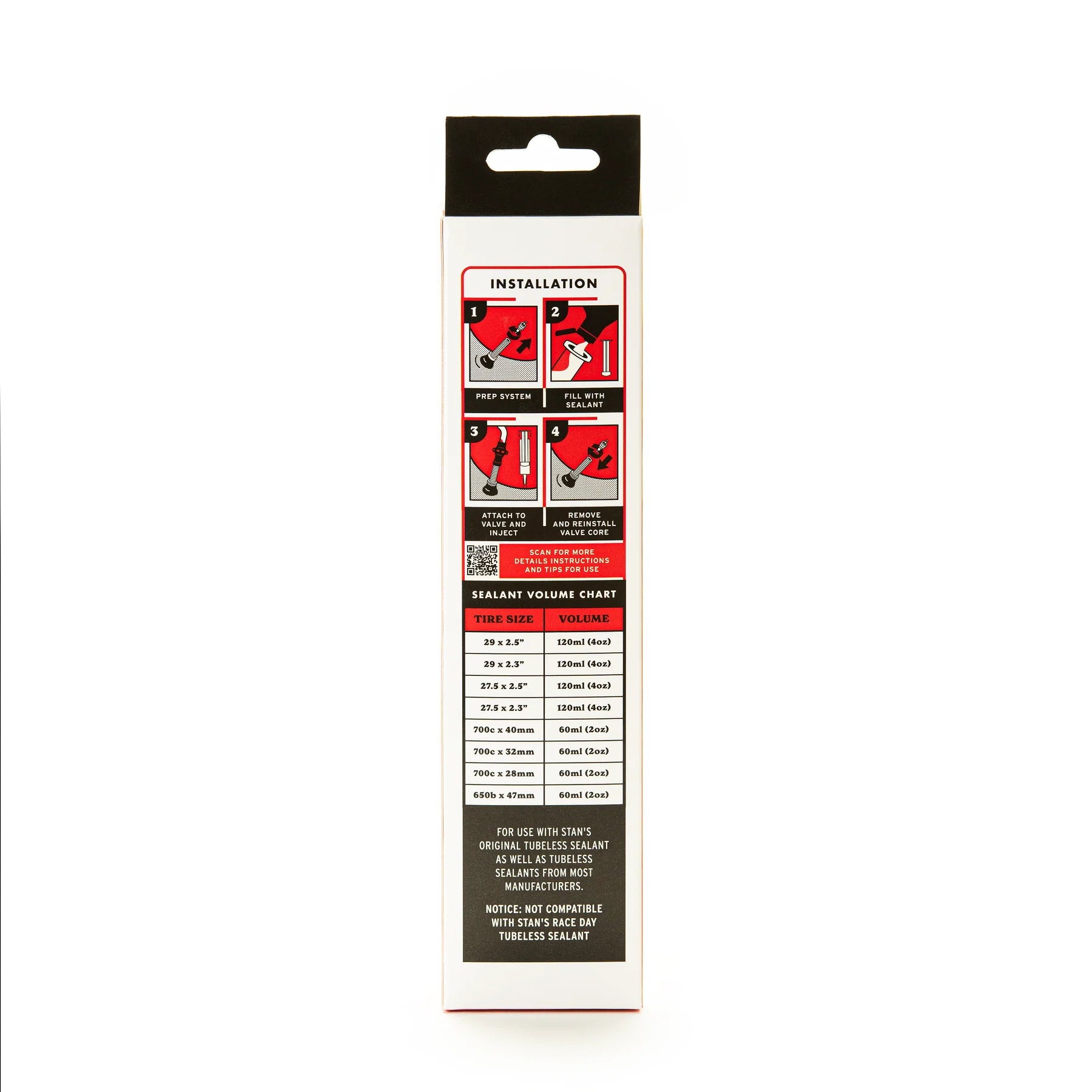 STAN'S UNIVERSAL TUBELESS TYRE SEALANT INJECTOR