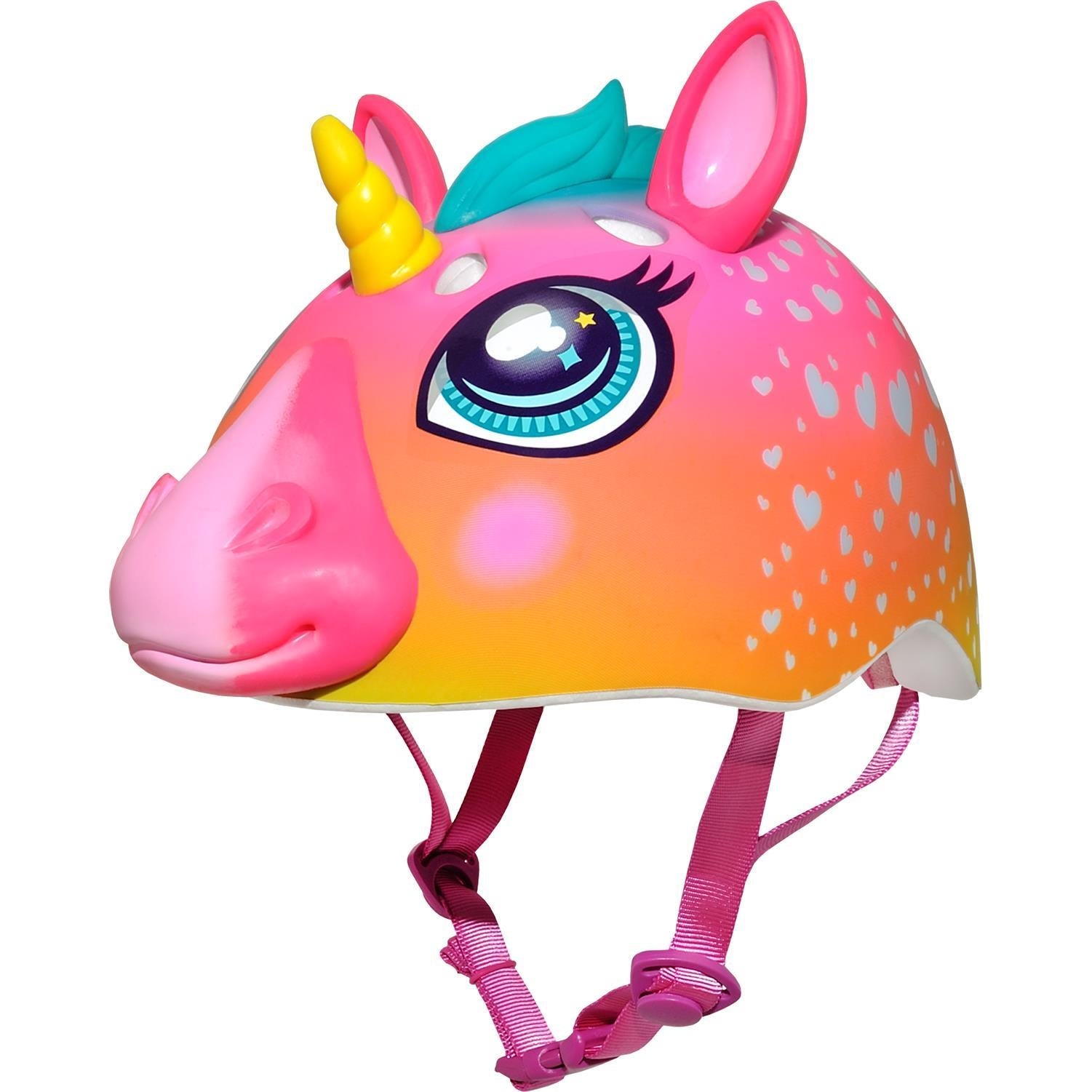 C-PREME RASKULLZ CHILD HELMET UNISIZE 50-54cm SUPER RAINBOW CORN
