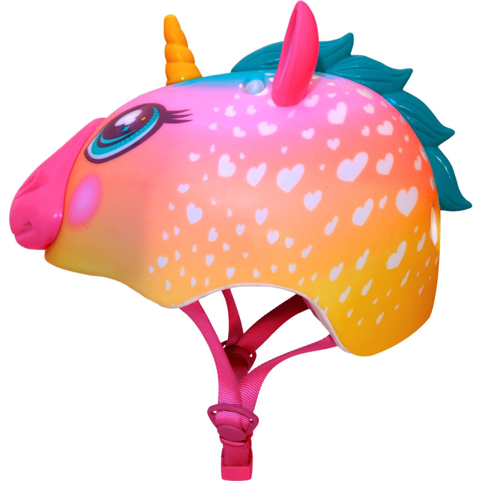 C-PREME RASKULLZ CHILD HELMET UNISIZE 50-54cm SUPER RAINBOW CORN